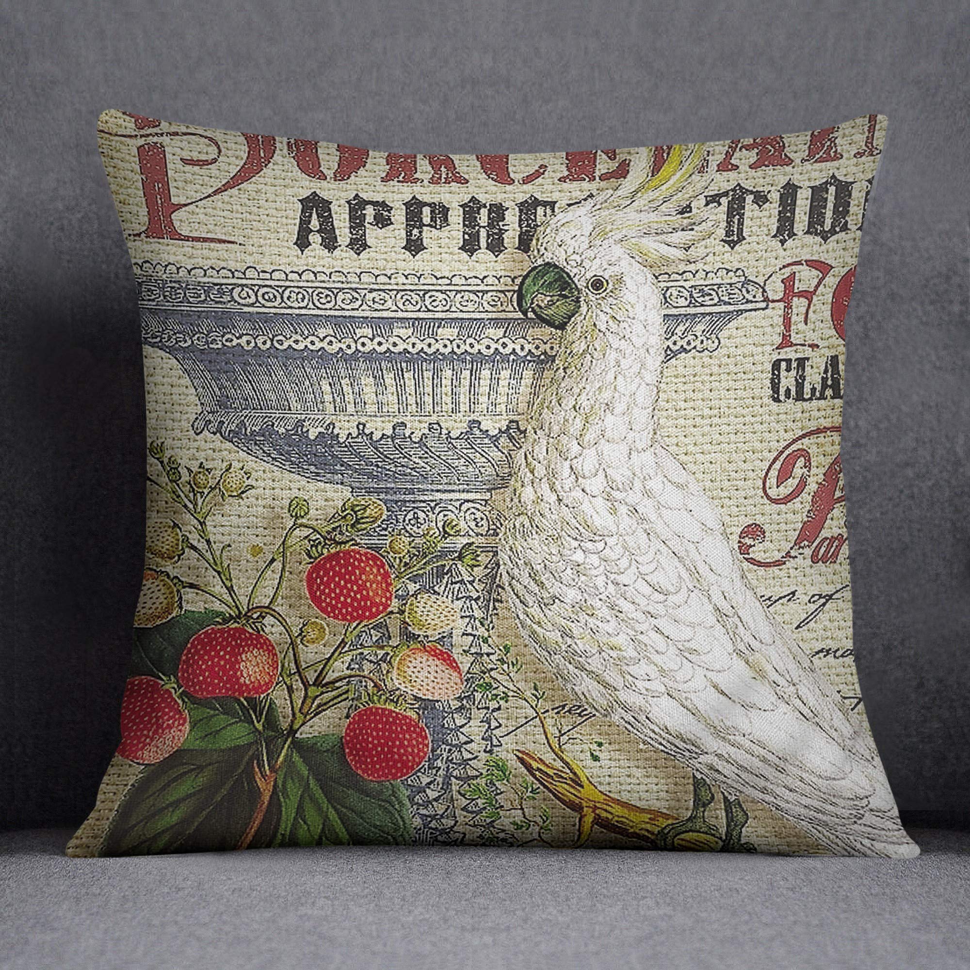 Bonamaison Decorative Cushion Cover, Cotton Polyester, Multicolor, 45X45