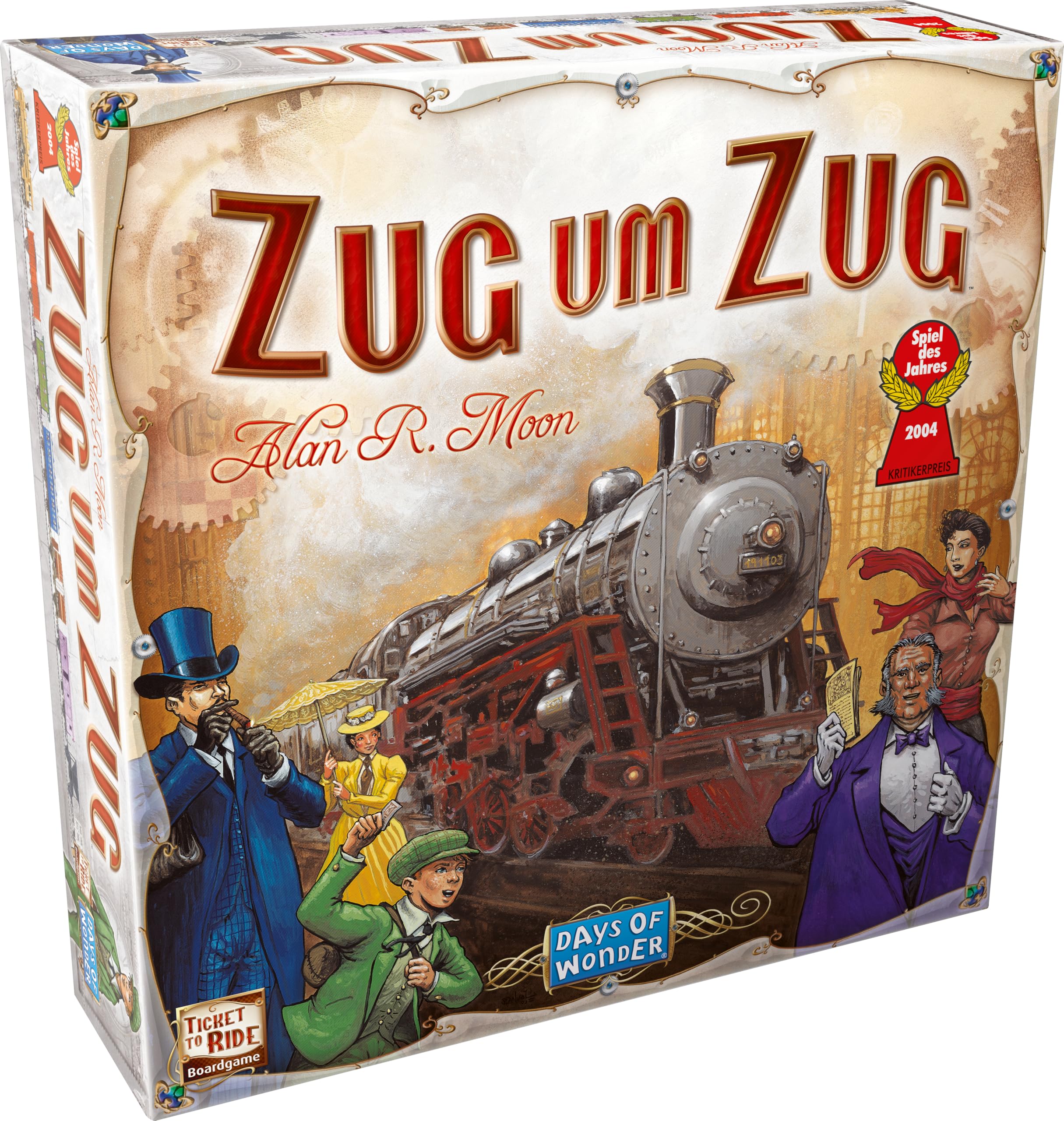 Zug um Zug: Für 2 bis 5 Pioniere - German Language — image 1