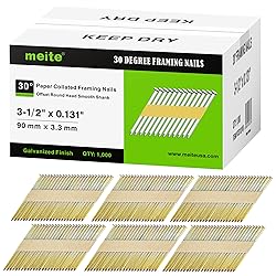 meite 30 Degree Framing Nails 3-1/2 Inch x