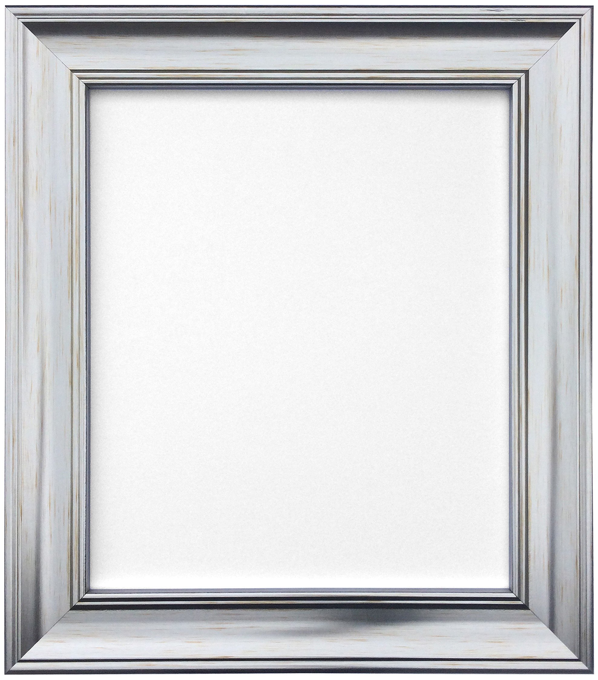FRAMES BY POST Scandi Vintage Silver Picture Photo Frame 6 x 4 inch — image 1