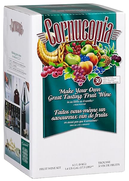 Cornucopia Fruit Wine Making Kit White Coconut Frascati 1 6 Us