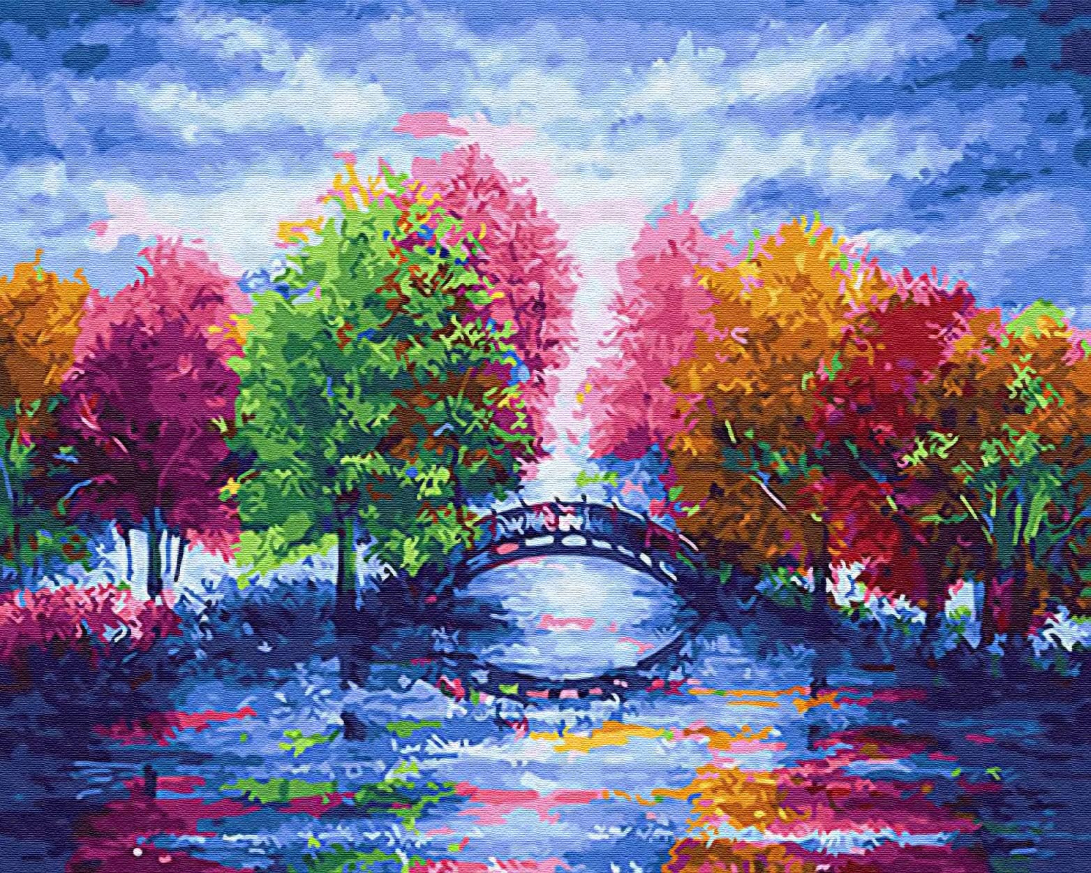 iCoostor Paint by Numbers DIY Acrylic Painting Kit for Kids & Adults Beginner– 16” x 20”Life Tree Pattern
