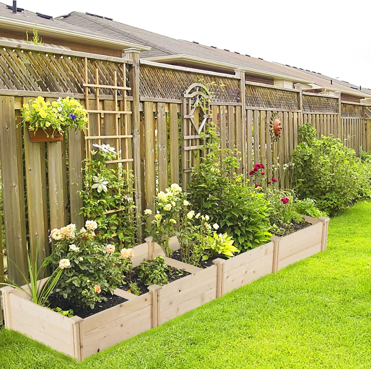 Discount Solaura Raised Garden Bed Wooden Raised Planter Kit Outdoor Diy Garden Box For Vegetables Flowers Organic Herbs Diy Gardening Natural Kitchen Dining The Most Fashionable Www Vertexfit Com Discount Solaura Raised Garden Bed Wooden Raised Planter Kit Outdoor Diy Garden Box For Vegetables Flowers Organic Herbs Diy Gardening Natural Kitchen Dining The Most Fashionable Www Vertexfit Com