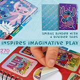 Disney Stitch Sticker Book with 28 Sheets 200+ Stickers Official Merchandise view 4