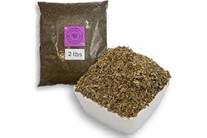 2 LBS Basil Rubbed Bulk - Despensa Colombiana Dried Basil Bulk, Albahaca 32 OZ - Rubbed Basil Herb ideal for Cooking and Seasoning