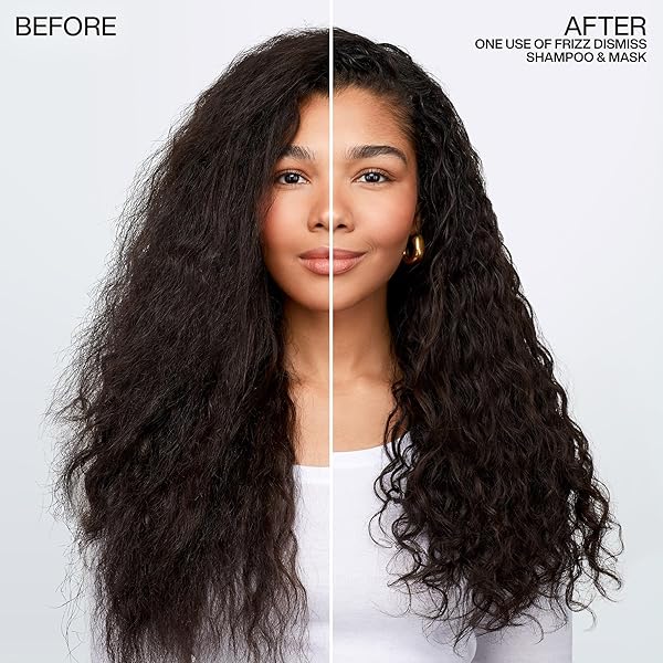 REDKEN FRIZZ DISMISS SHAMPOO | SULFATE FREE SHAMPOO FOR FRIZZY HAIR | GENTLY CLEANSES, SMOOTHS, AND ADDS SHINE | WEIGHTLESS LONG-LASTING FRIZZ CONTROL | HUMIDITY PROTECTION | ANTI FRIZZ