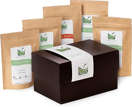 Coffret Cadeau Infusions Amateurs Tisanes Infusions Bio Pour Les Inconditionnels 20g Camomille 30g Fleur Passion 10g Menthe Poivree 20g Herbe De Citron 30g Rooibos Amazon Fr Epicerie