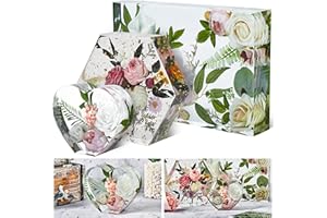 ISSEVE 3Pcs Large Silicone Molds for Resin, Glossy Deep Resin Molds Include 13.46" Rectangle Molds,8.86" Hexagon Molds & 6.57" Heart Molds, Epoxy Resin Casting Molds for Flowers Preservation