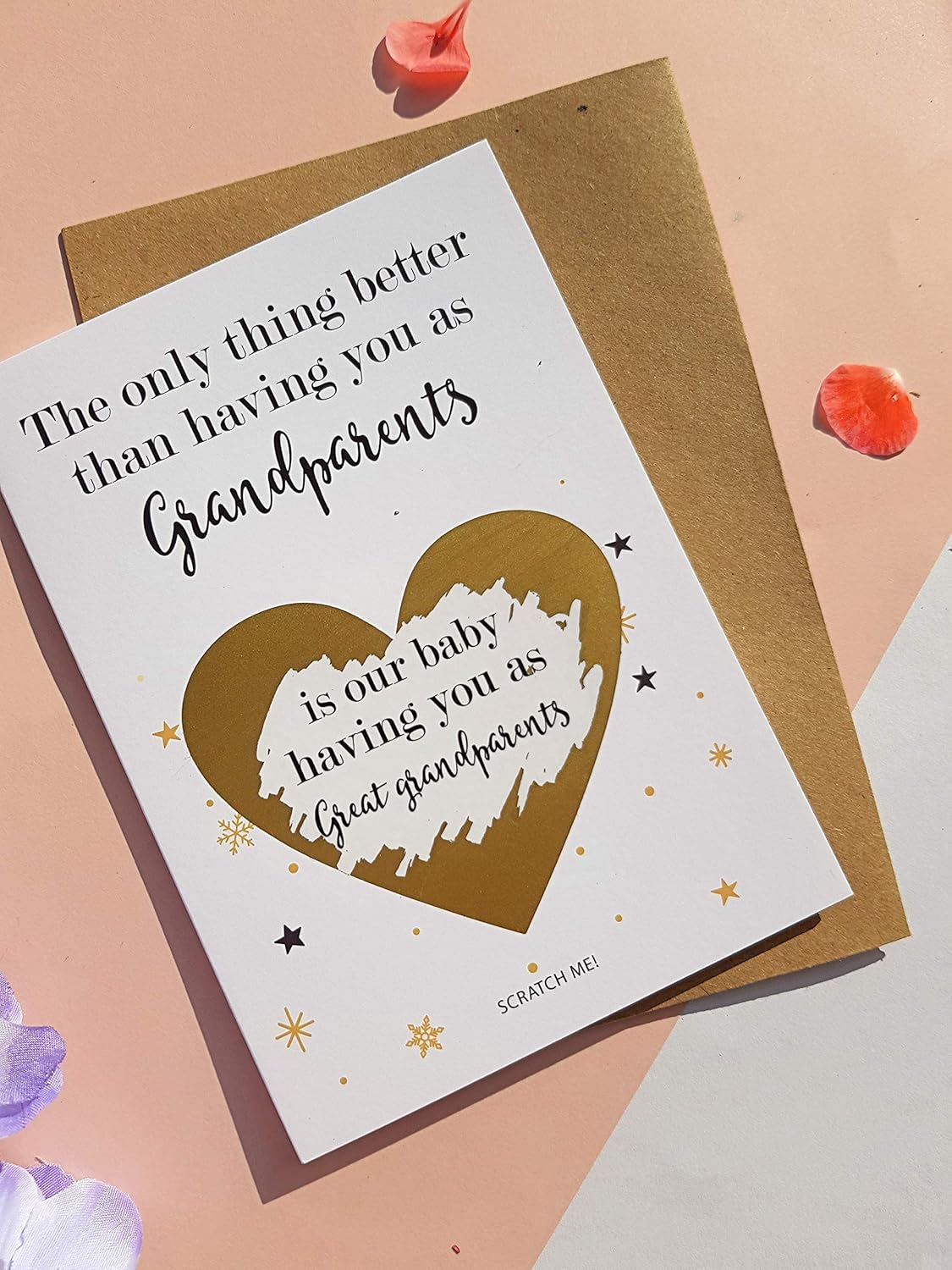 Promoted to great grandparents you're going to be great grandparents