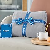 Bedsure Fleece Throw Blanket 150x200 cm Soft Warm Grey view 6