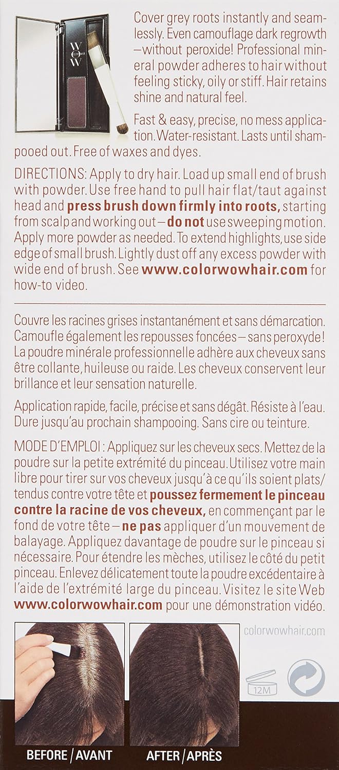 COLOR WOW Root Cover Up Dark Brown, .07 oz: Premium Beauty