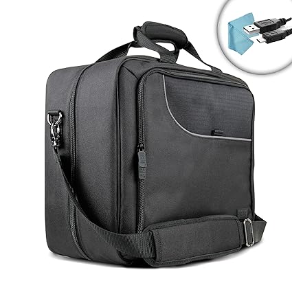 Xbox ONE S mit Schutzhülle Konsole Travel Tasche mit Controller, Spiele, Headset, Kinect, Zubehör Verstellbarer Speicher für 