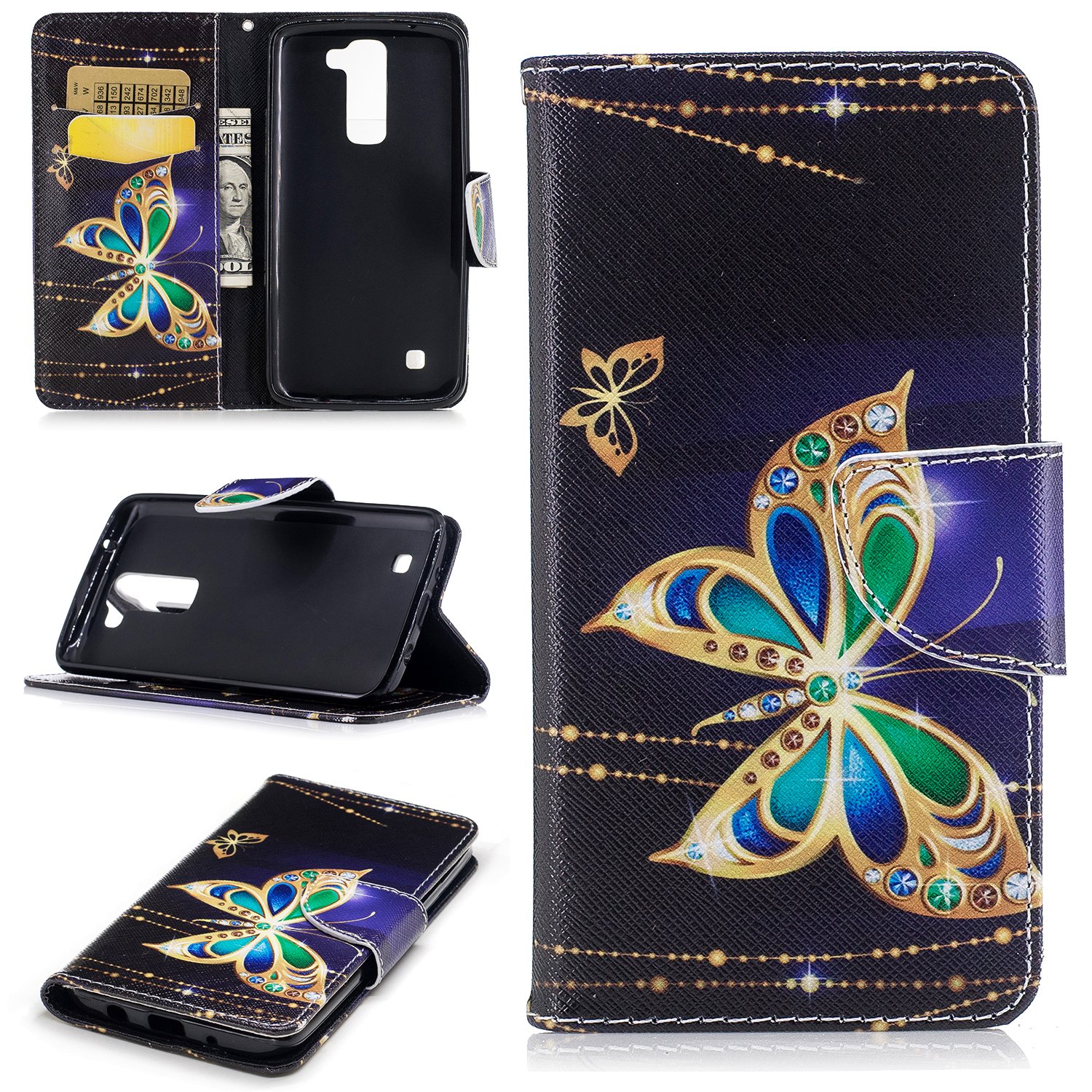 Best butterfly black case for lg k7