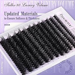 Pawotence Lash Clusters Full 80D Individual Lashes
