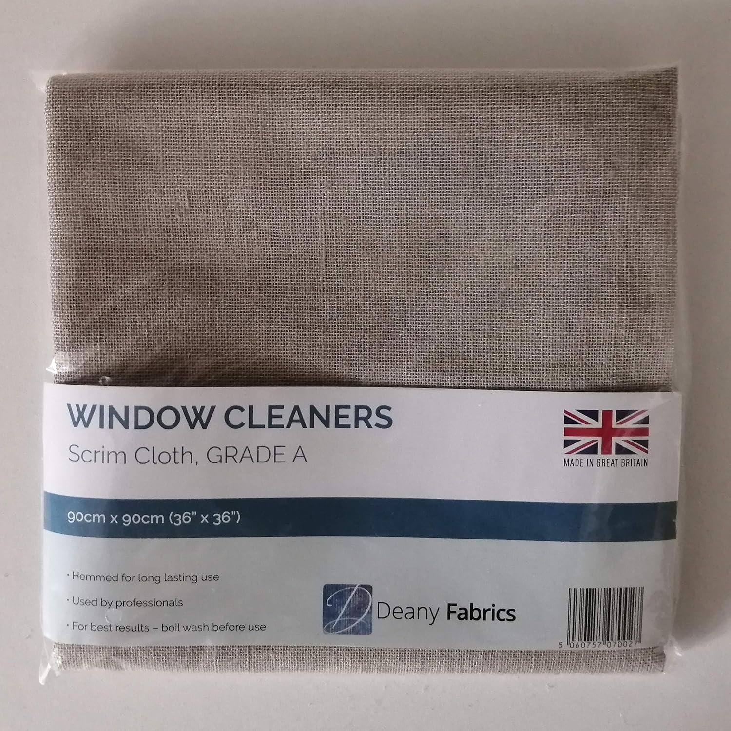 Deany Fabrics, Window Cleaning Cloths, Professional GRADE A Scrim