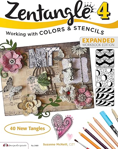 Download Zentangle 4: Working With Colors & Stencils PDF