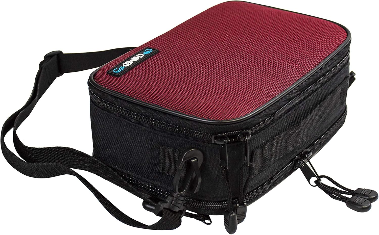 ChillMED Elite Diabetes Weekly Travel Organizer - Supply Kit | Insulin and Medication Travel Cooler Bag with Reusable Ice Pack - Up to 14 Hours of Cooling Time - Red: Health & Personal Care