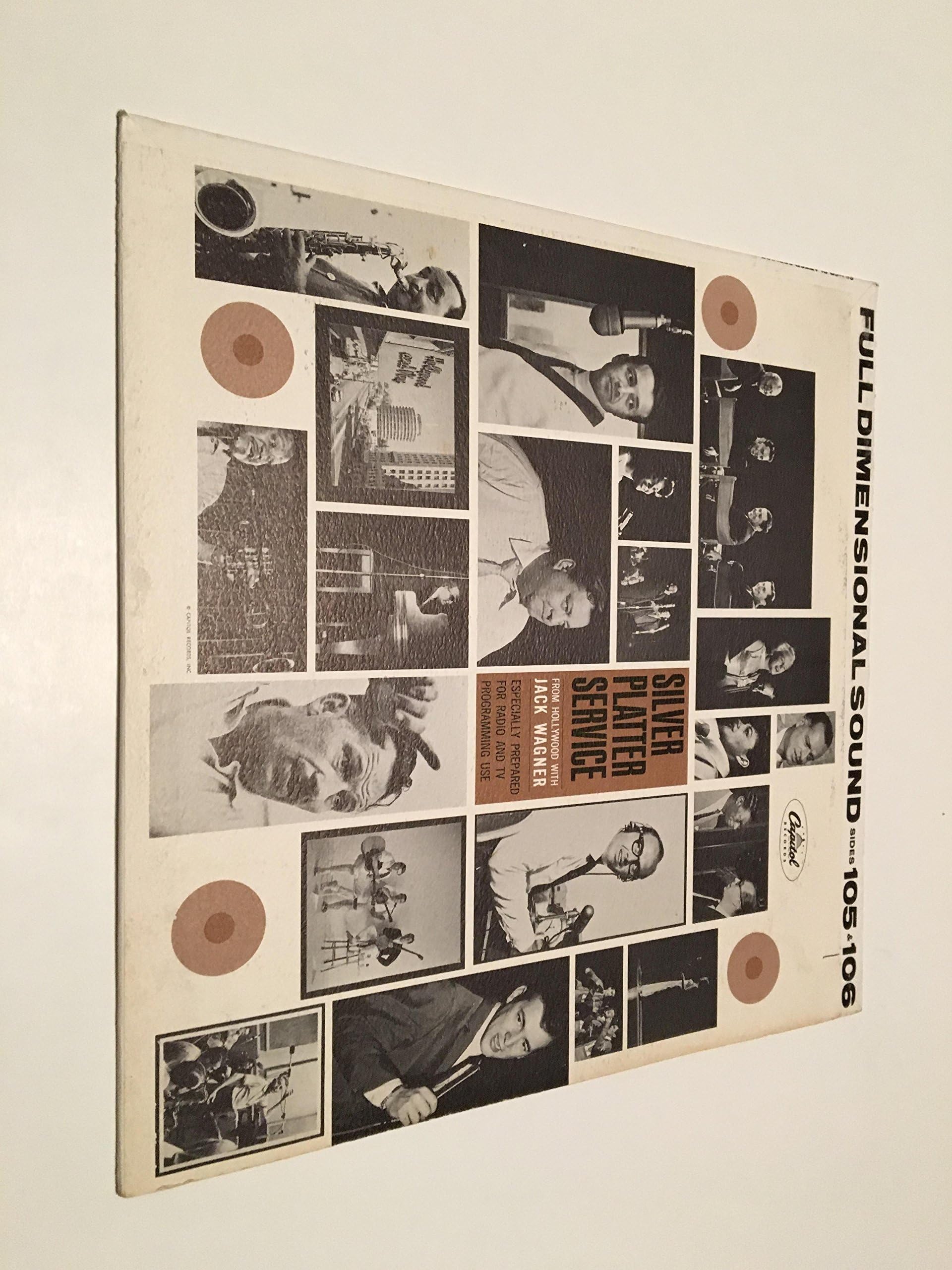 SILVER PLATTER SERVICE SIDES 105 AND 106 VINYL LP RECORD ALBUM