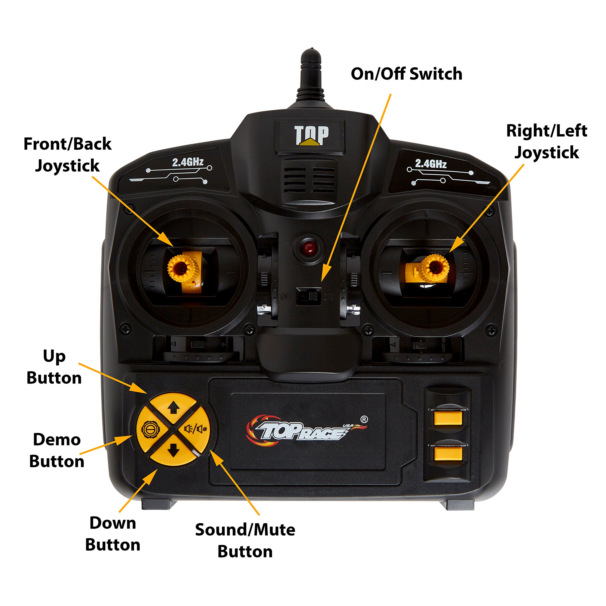top race jumbo remote control forklift
