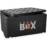 Profi Box XL 59,5 x 39,5 x 32,0 cm, pared: 3,0 cm, V=46,59 L, poliestireno Caja blanco aislante Caja térmica Caja nevera caliente caja grande: Amazon.es: Hogar
