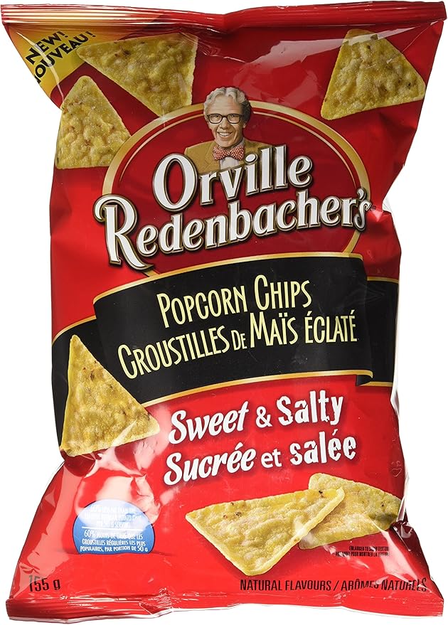 Orville Redenbacher's Popcorn Chips Sweet and Salty, 155g Amazon.ca