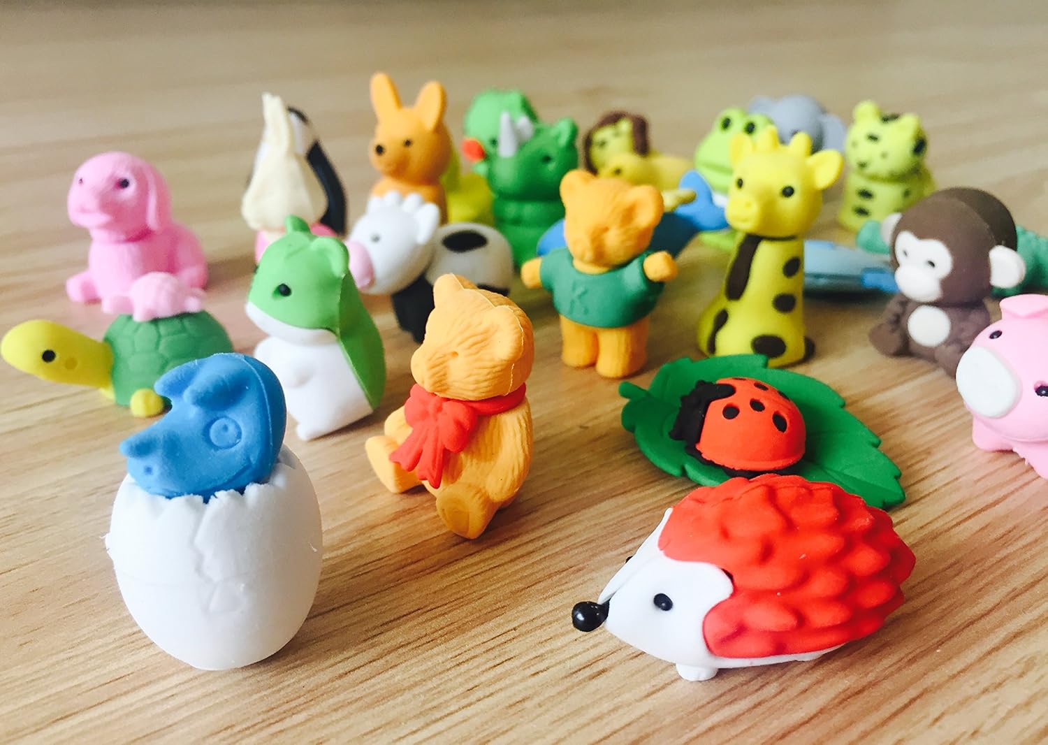 30 PCs Joanna Reid Collectible Set of Adorable Japanese Puzzle Animal
