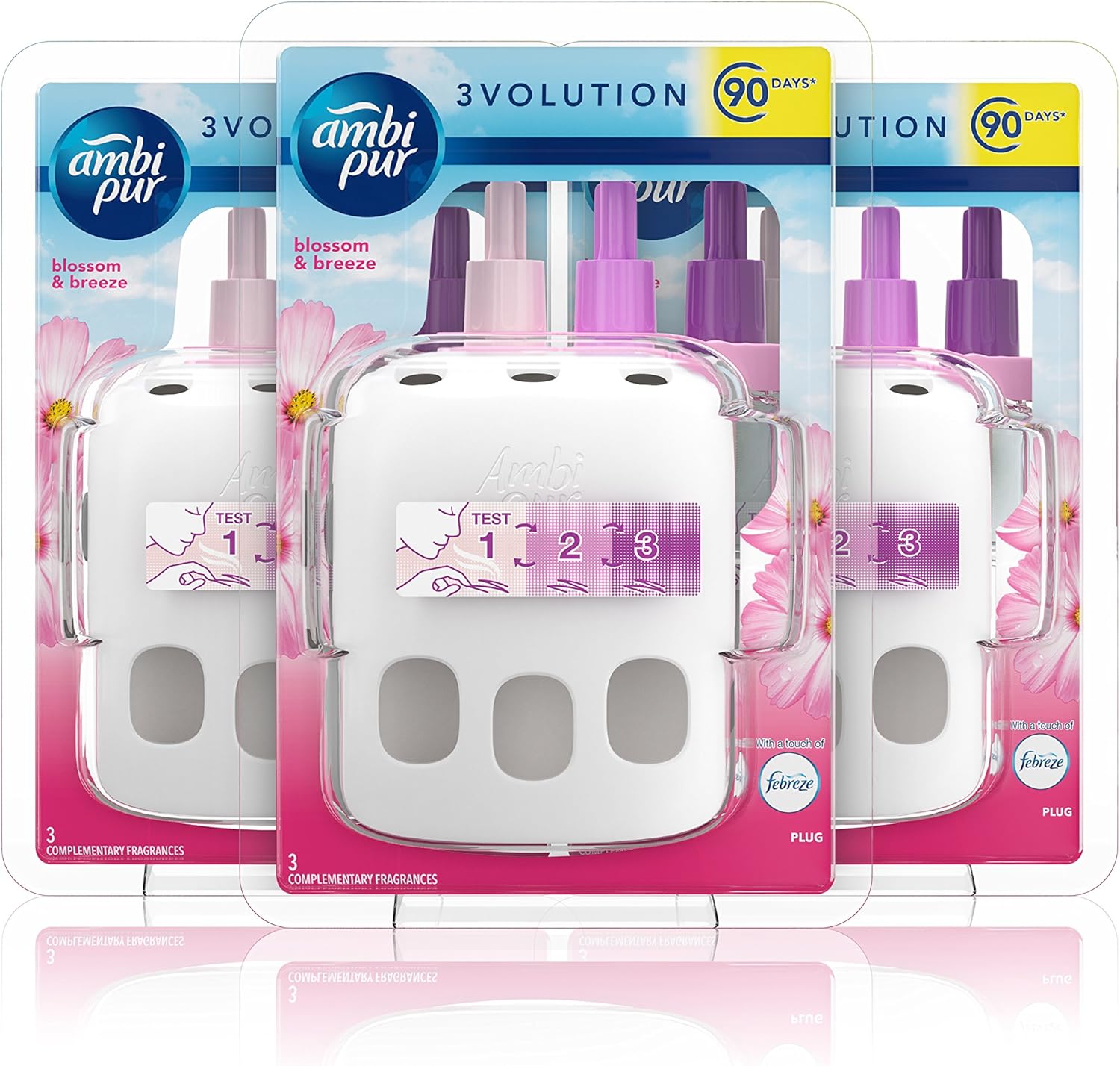 Ambi Pur 20 ml 3Volution Blossom and Breeze Air Freshener Plugin