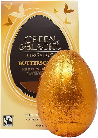 GREEN & BLACKS Organic Choc Mk Easter Egg