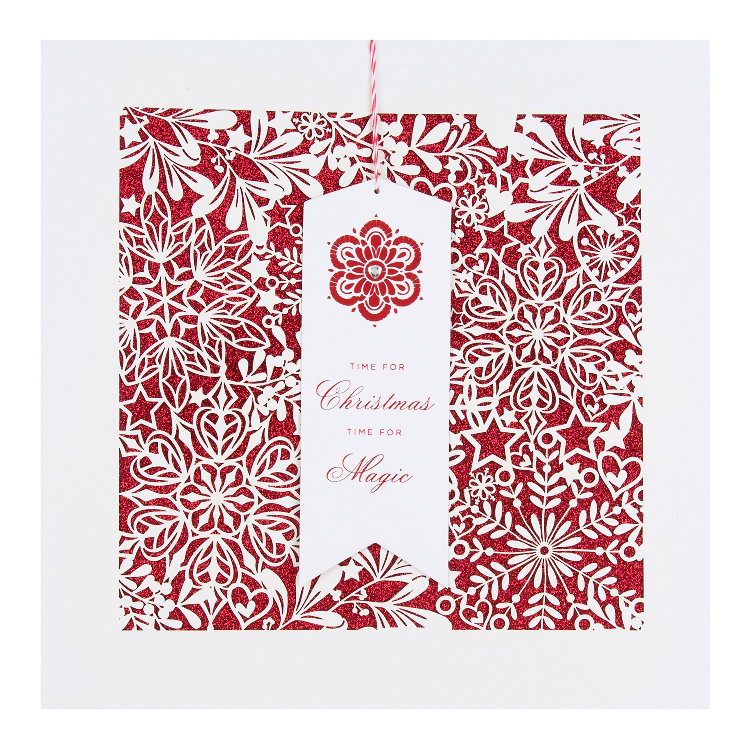 Hallmark Christmas Card "Time for Magic" - Large