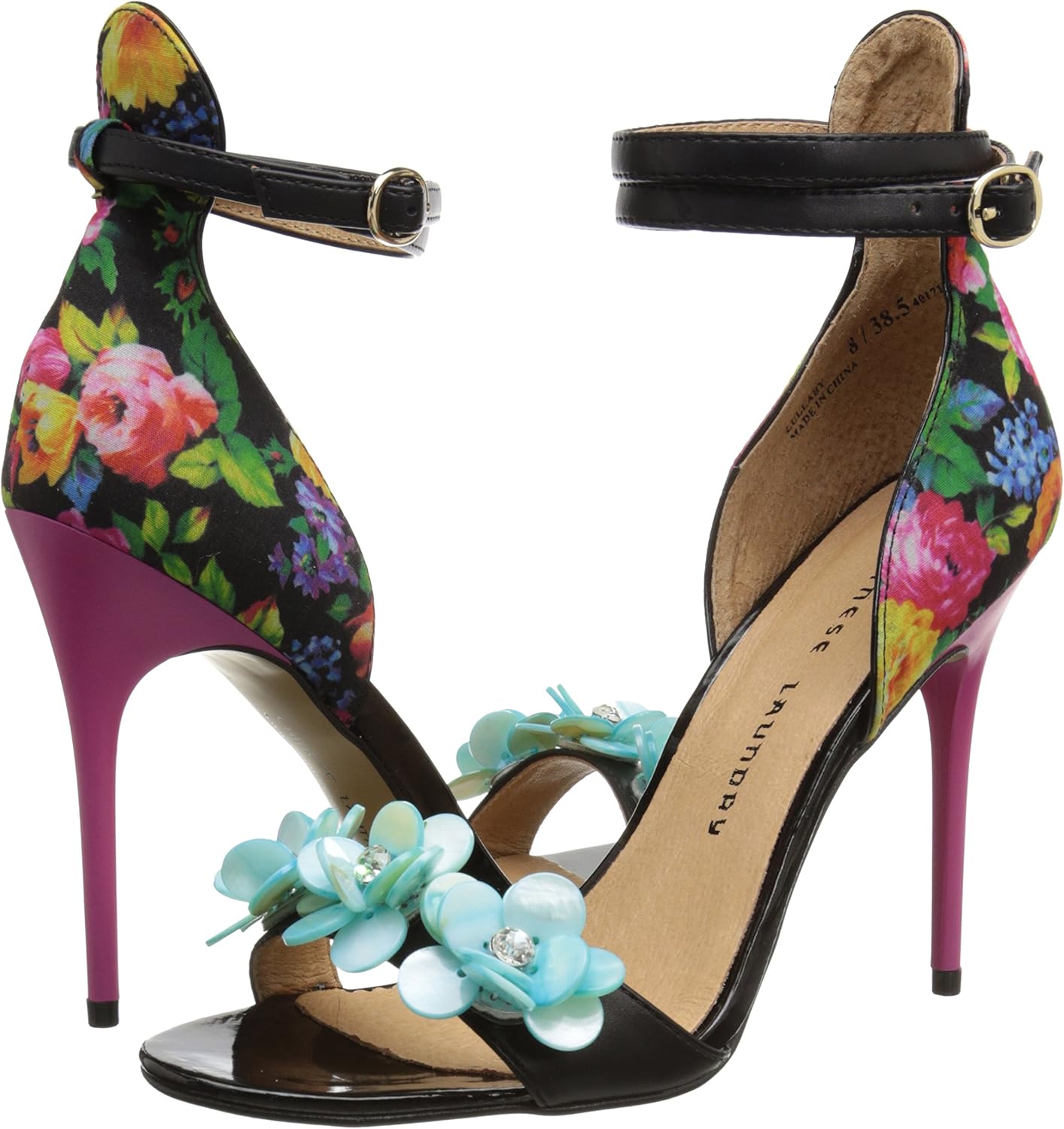 chinese laundry floral heels