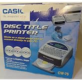 Casio Disc Title Printer with Qwerty keyboard (CW-75)