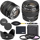 Canon EF 85mm f/1.8 USM Lens (2519A003) + AOM Bundle Package Kit - International Version (1 Year AOM Wty)