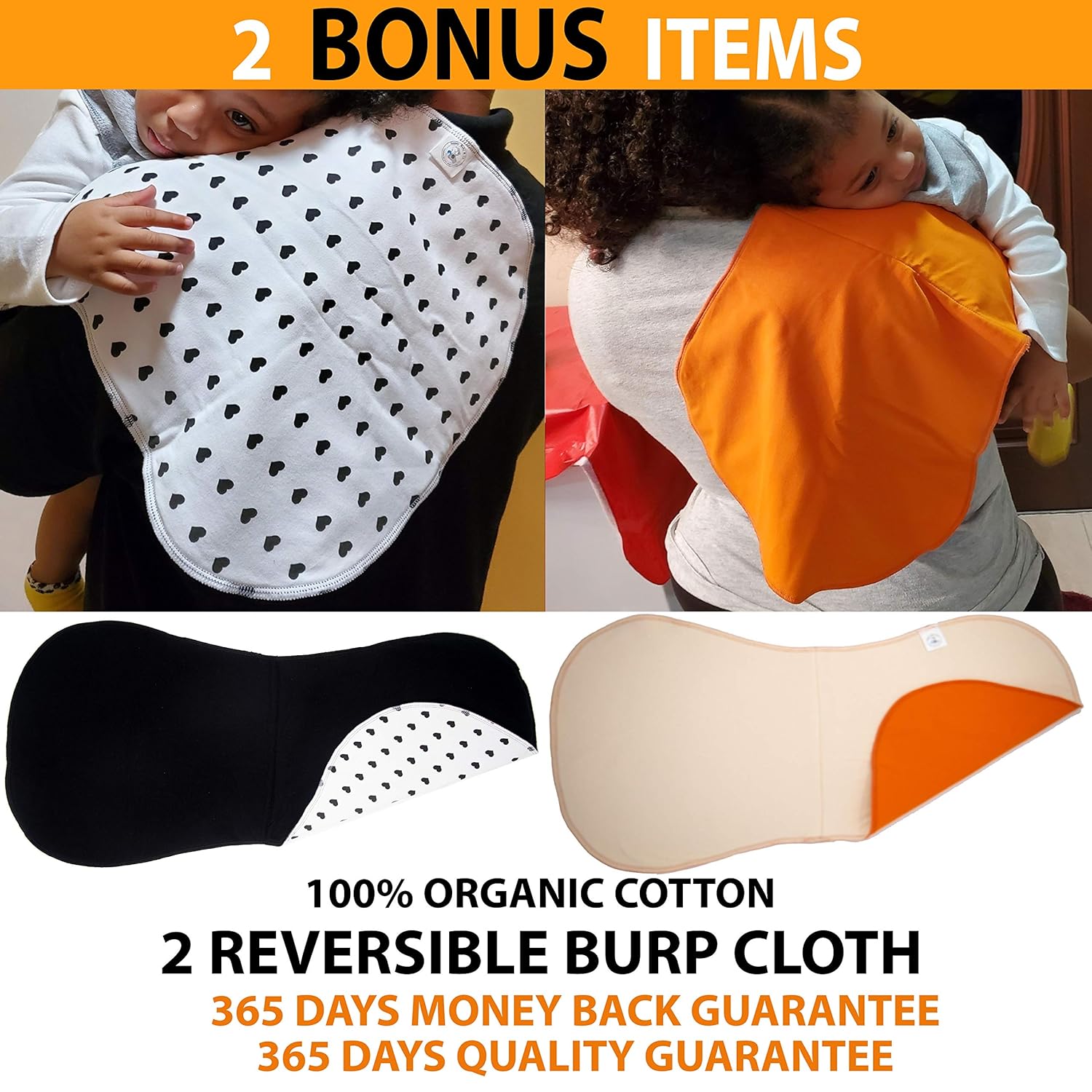 10 pack baby bibs