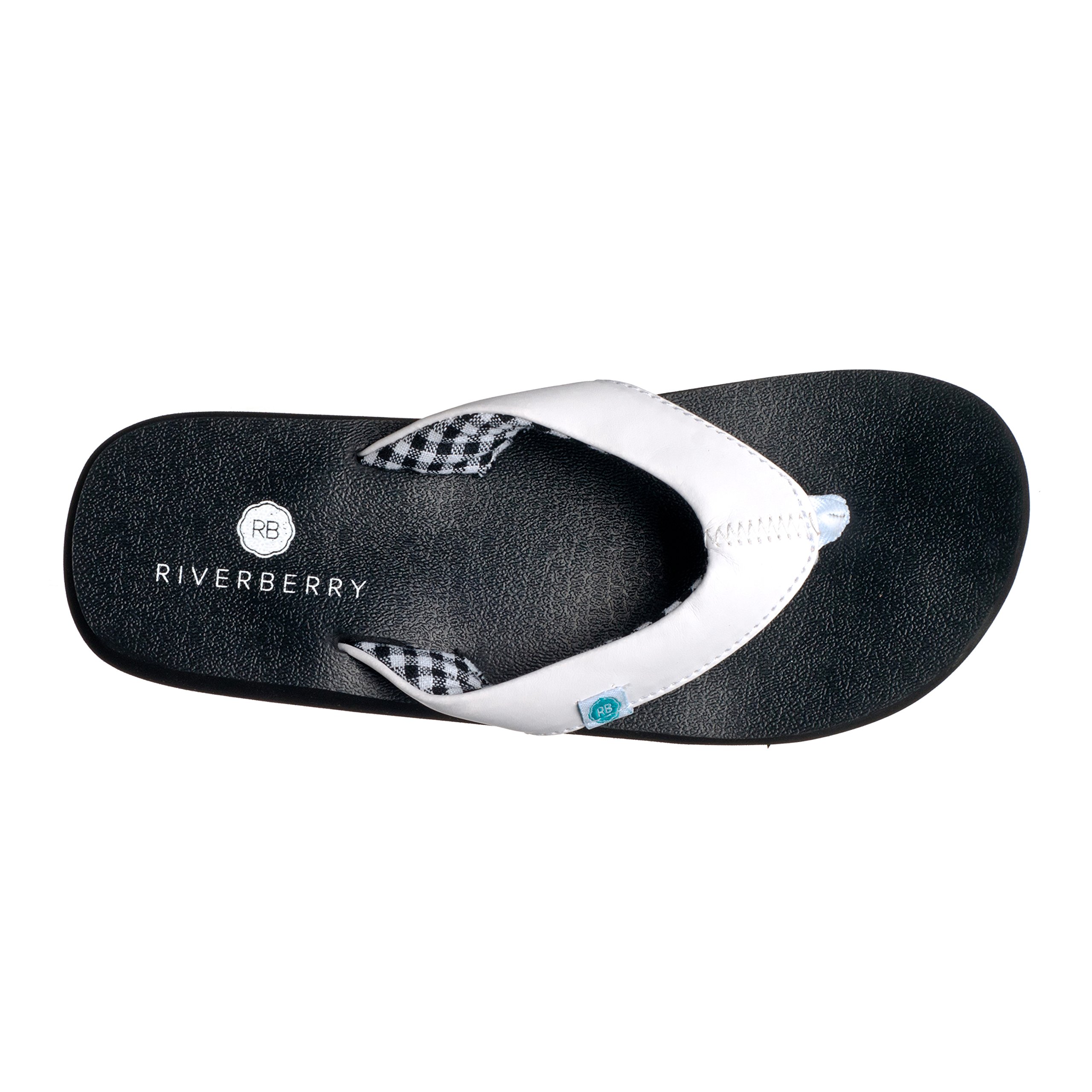 Riverberry Women's Yoga Flip Flop with Yoga Mat Padding - Image 4