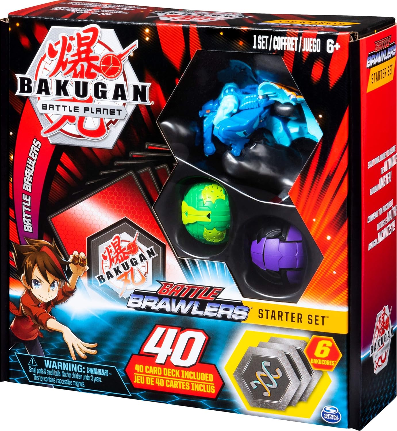 bakugan starter pack 40 cards
