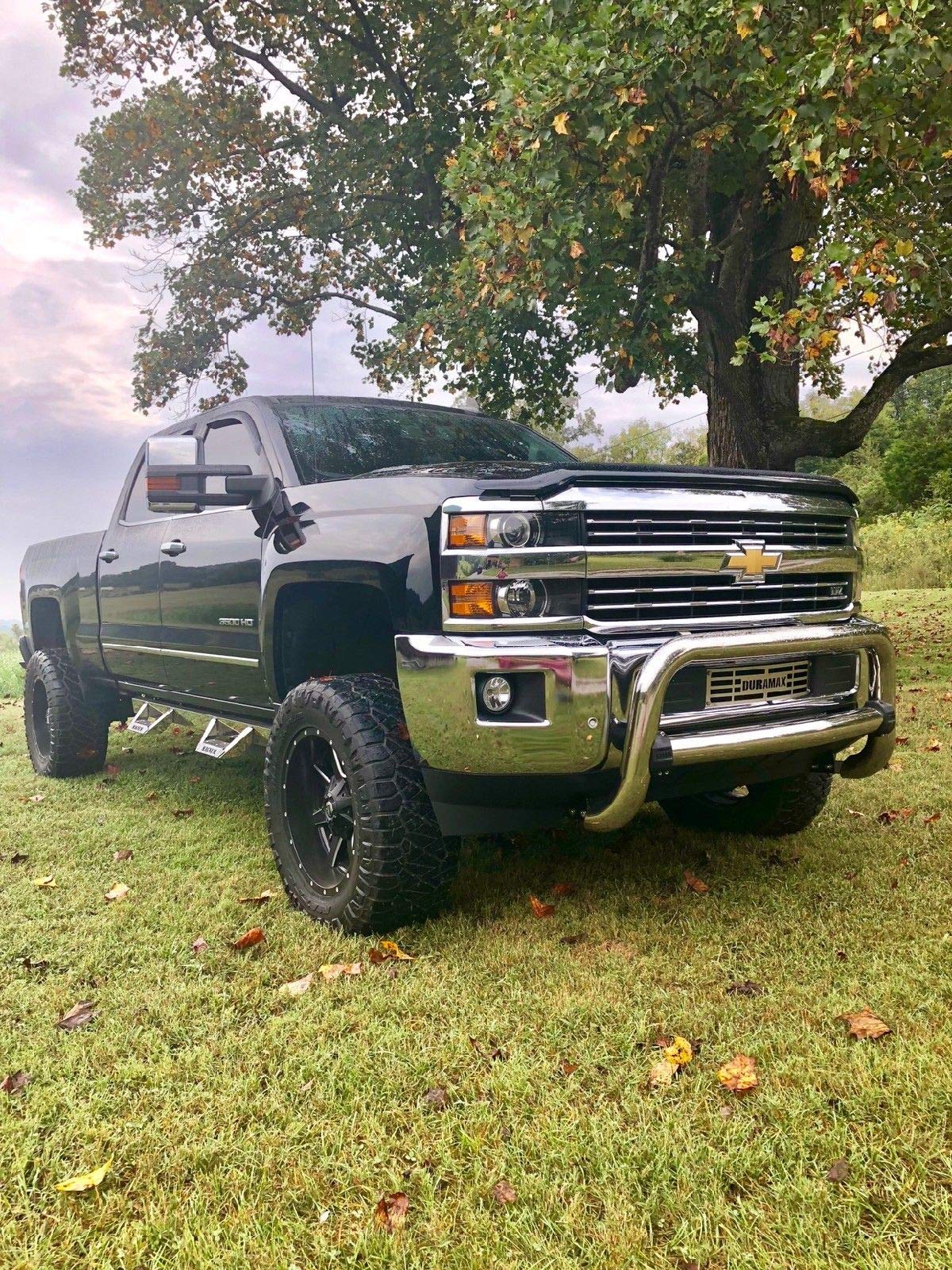 Mountains2Metal "Duramax Brushed Stainless Steel Bumper Grille Insert