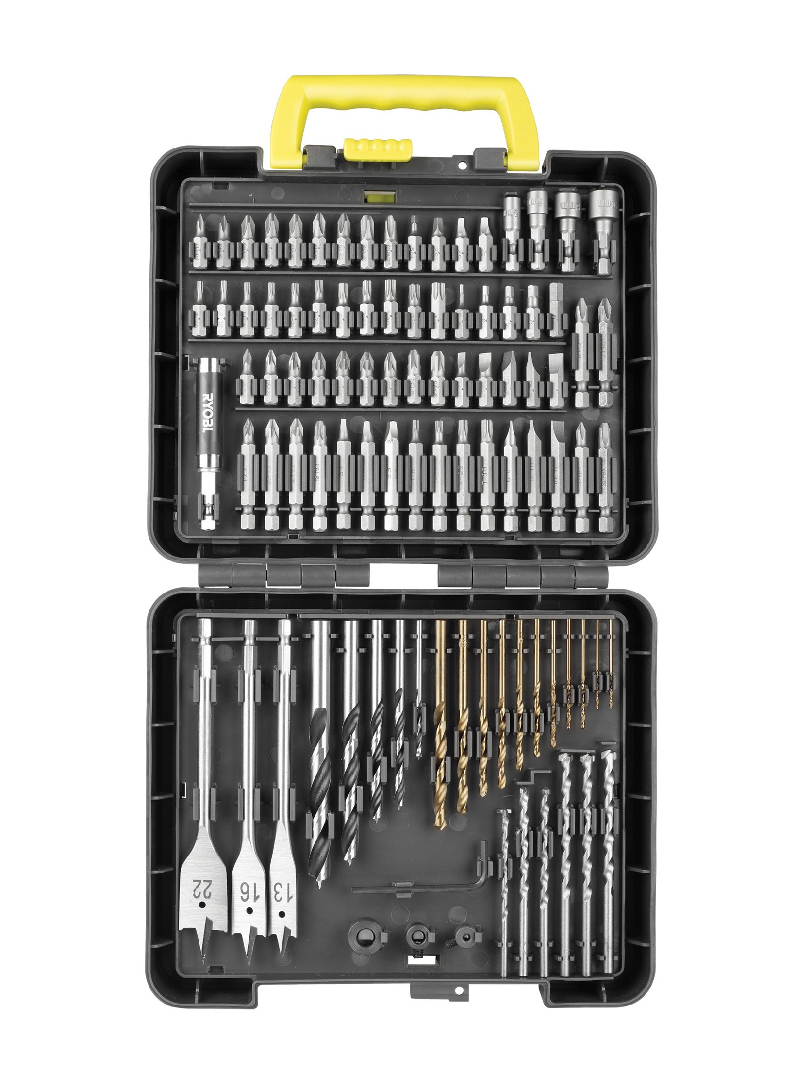 RYOBI Coffret Mixed 95 Accessories perçage, vissage and boulonnage