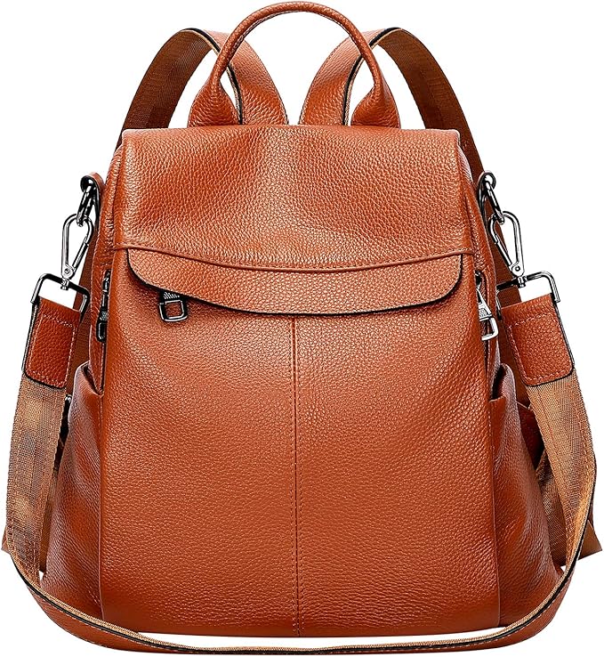 ALTOSY Soft Leather Backpack Purse Women Antitheft Backpack Ladies
