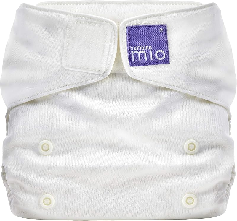 Bambino Mio miosolo Classic All-in-One Reusable Nappy Marshmallow One Size