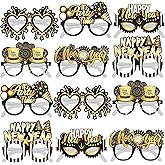 KatchOn, 2026 Glasses New Years - Pack of 12 | New Years Eve Glasses, New Years Eve Party Supplies 2026 | Happy New Years Decorations 2026 | NYE Party Favors, NYE Decorations 2026
