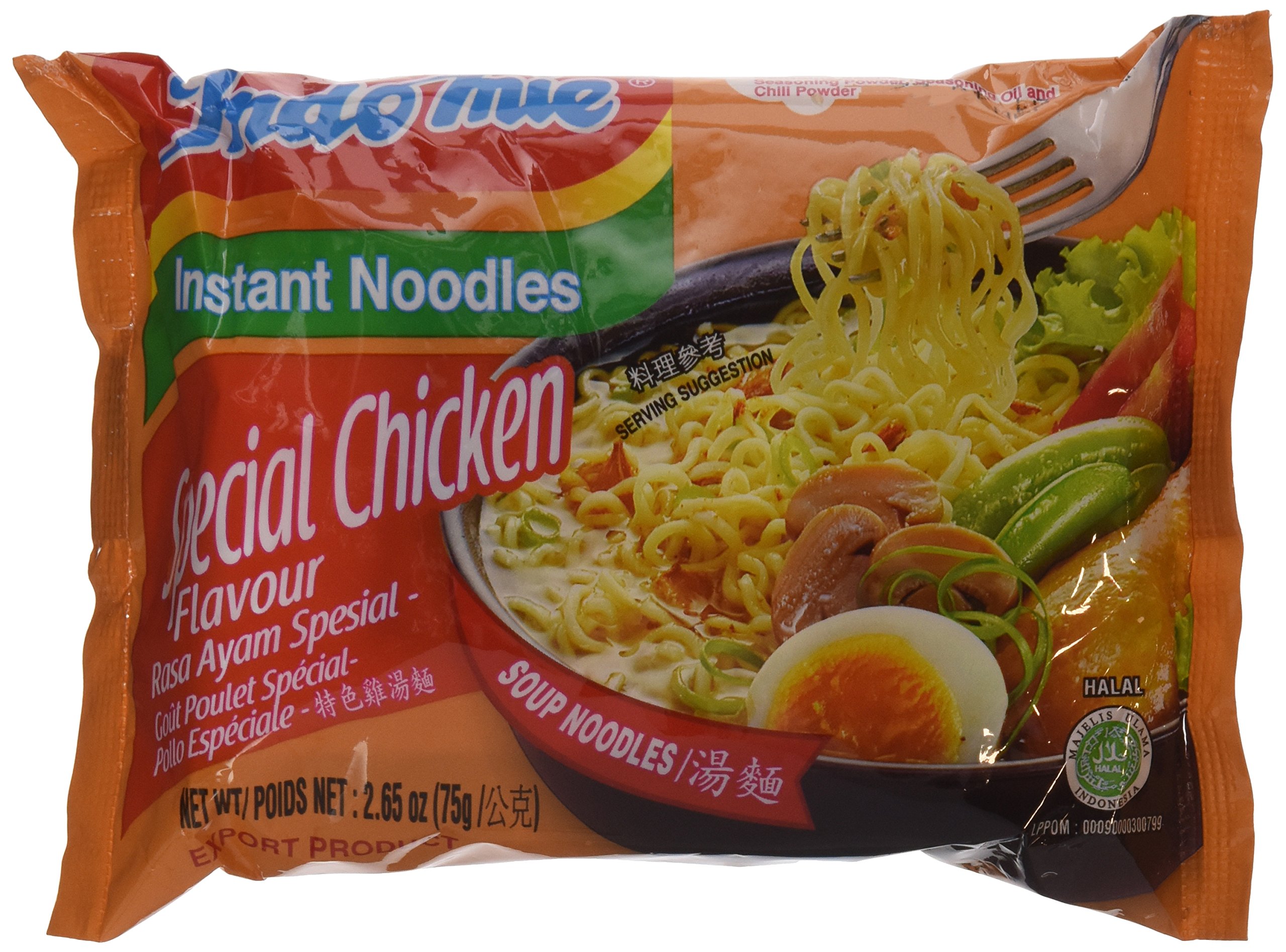  Indomie Instant Noodles Soup Special Chicken Flavor for 10 