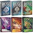 Bicycle Playing Cards, Stargazer Series 6-Deck Collector's Bundle | New Moon, Observatory, Nebula, Stargazers 201, 202 & Star