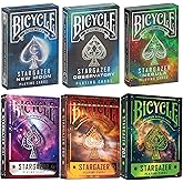 Bicycle Playing Cards, Stargazer Series 6-Deck Collector's Bundle | New Moon, Observatory, Nebula, Stargazers 201, 202 & Star