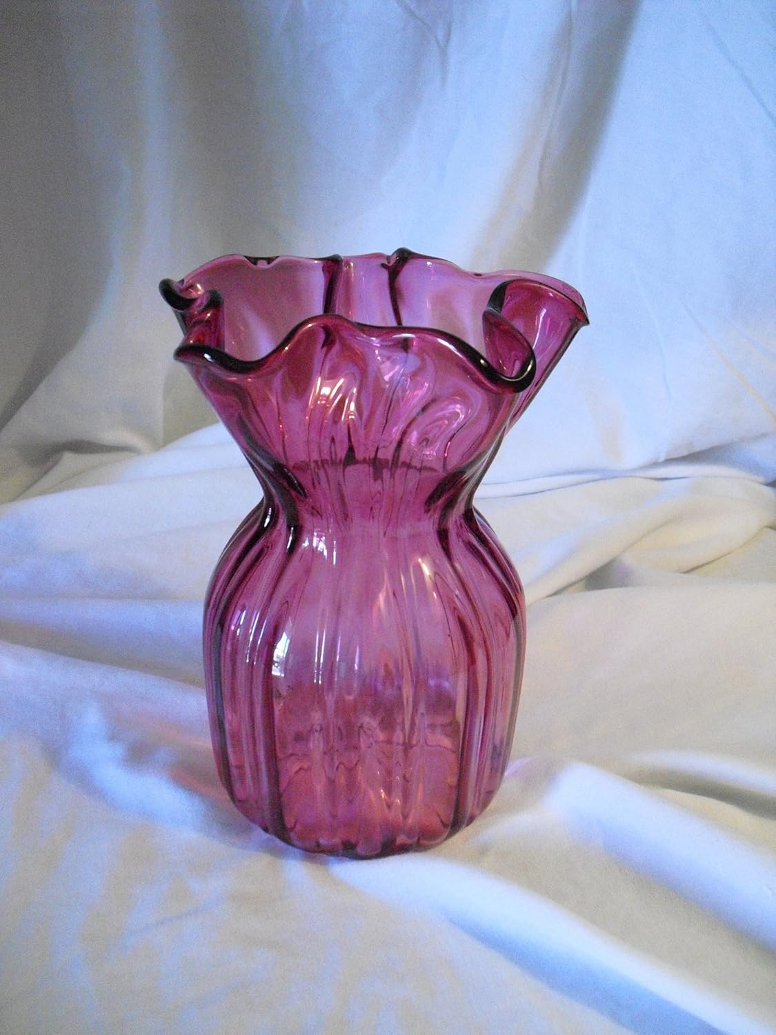 Rose Crystal Vase By Tyrone Amazon Co Uk Kitchen Home