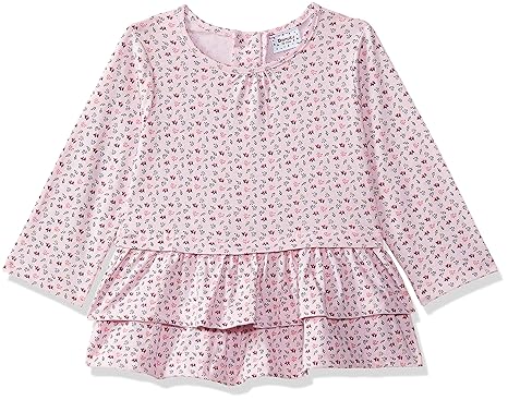 Baby Girls Plain Regular Fit Shirt