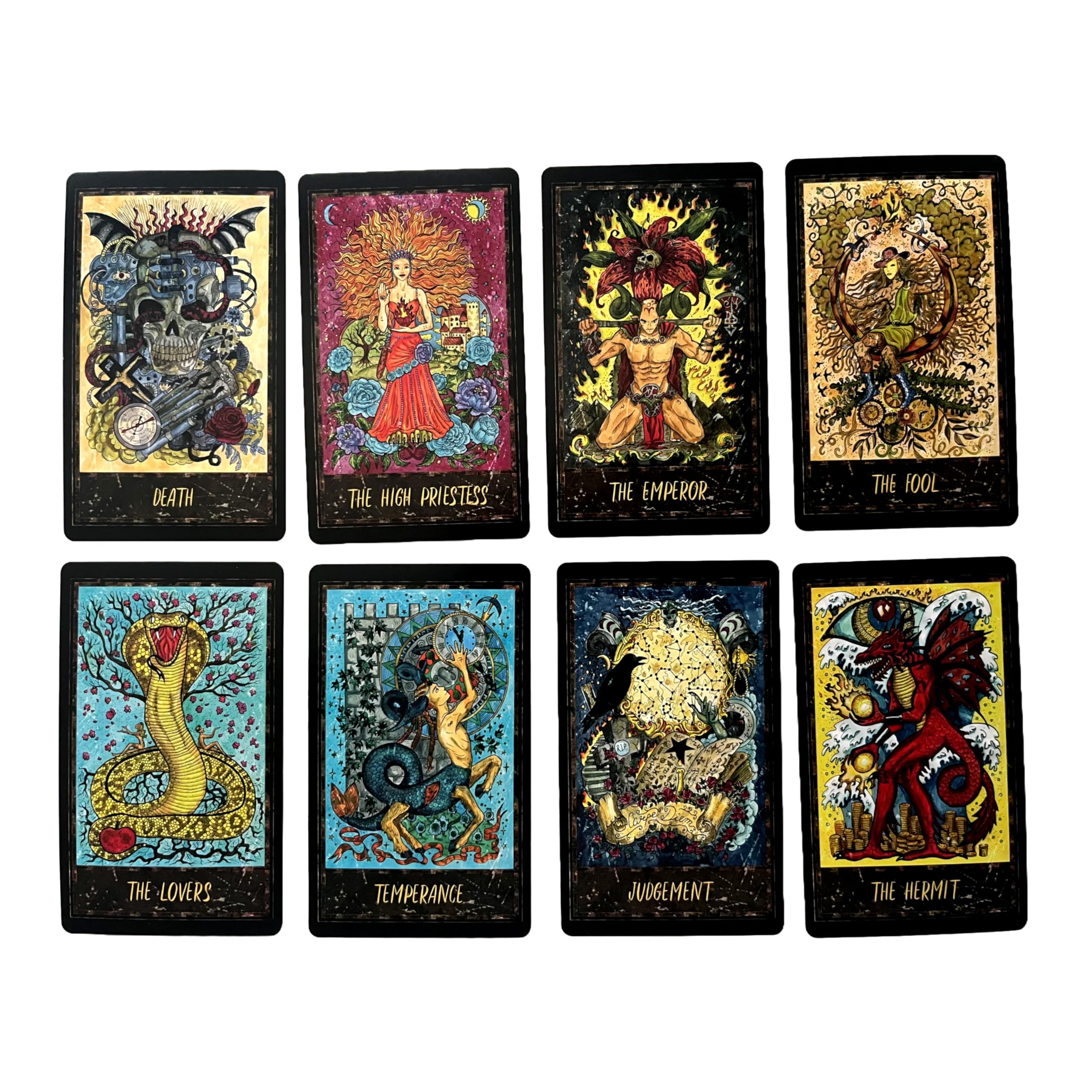 The Magic Gate Tarot by Vera Petruk | Made in USA | Oversized Cards (3x5 inches) | Gilded Edges | Properly Licensed to Support The Artist | with Guidebook