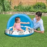 Bestway Shaded Baby Pool Safari Fun Inflatable Play Centre UV Sunshade view 3