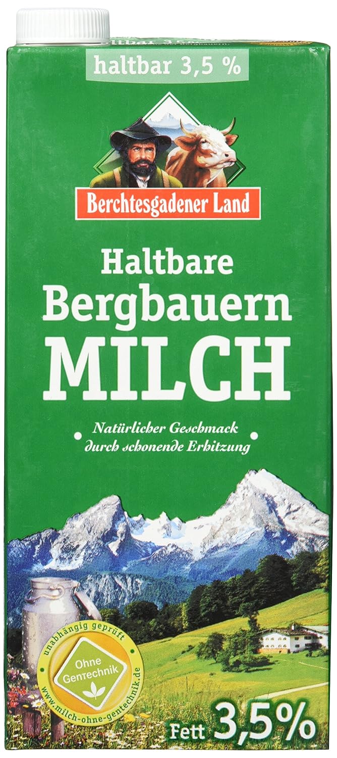 Berchtesgadener Land Haltbare Bergbauern-Milch - 