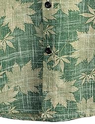 VATPAVE Mens Front Pocket Hawaiian Shirts Casual