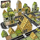 GobiDex Magnetic Tiles Army Toys Building Set for Kids Ages 3+ | STEM Magnet Military Toys for Kids Ages 3-5 4-8, Army Men Military Base Building, Christmas Birthday Gifts for Boys Girls